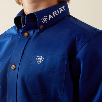 Team Logo Twill Classic Fit Shirt Ariat Kids
