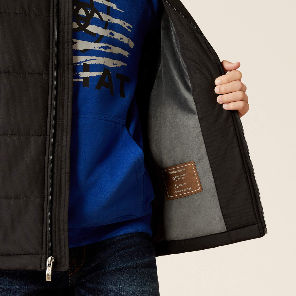 Crius Insulated Vest Ariat Kids