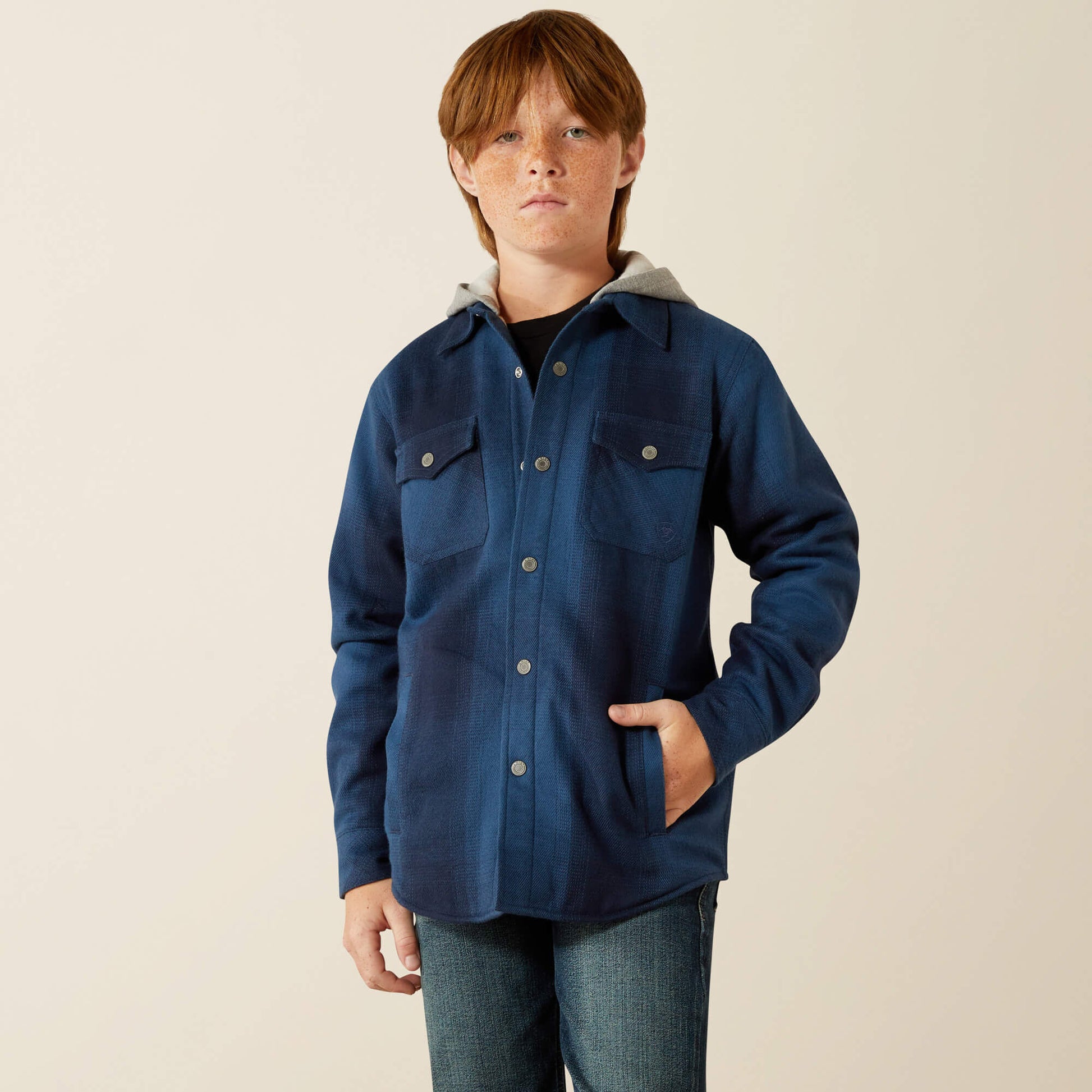 Hicks Retro Shirt Jacket Ariat Kids|Sale
