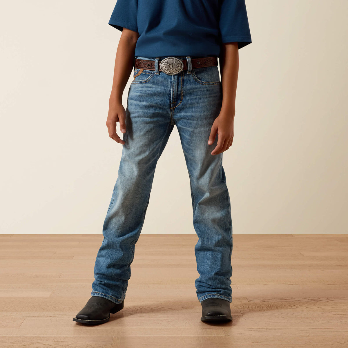 B4 Relaxed Palmer Boot Cut Jeans Ariat Kids