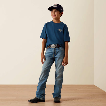 B4 Relaxed Palmer Boot Cut Jeans Ariat Kids
