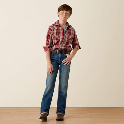 B4 Relaxed Boundary Boot Cut Jean Ariat Kids