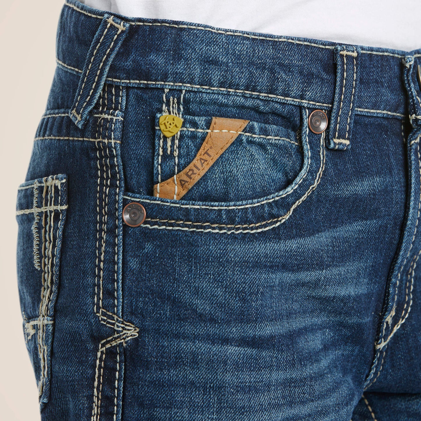 B5 Slim Boundary Stackable Straight Leg Jean Ariat Kids