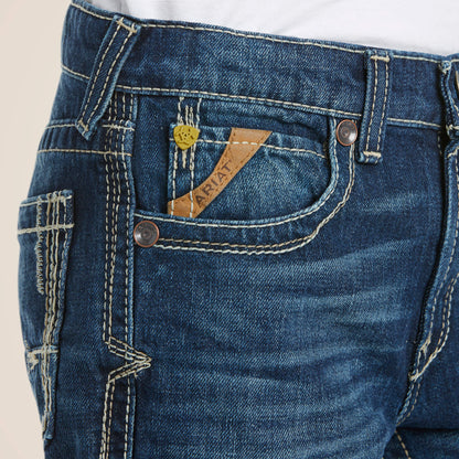 B5 Slim Boundary Stackable Straight Leg Jean Ariat Kids