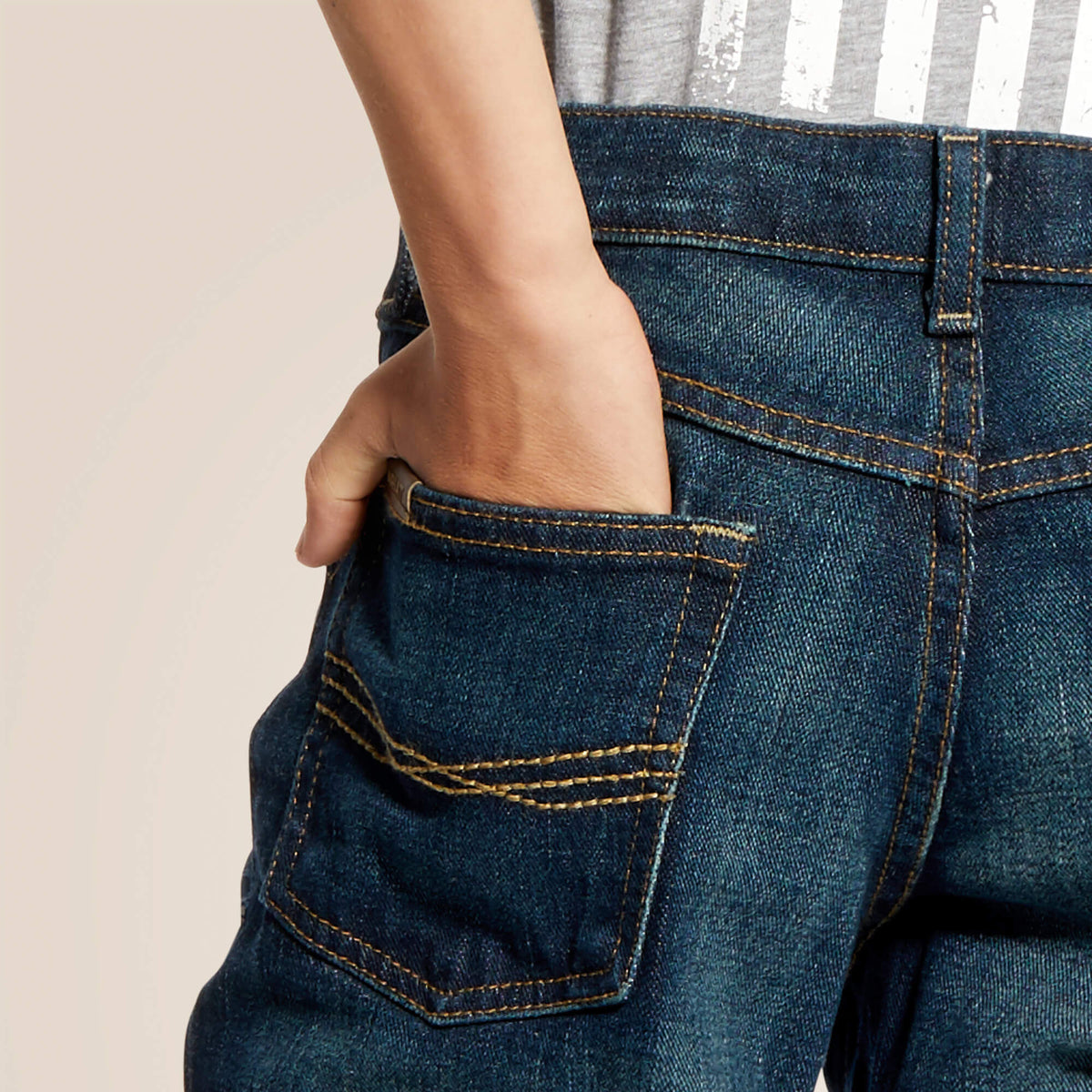 B5 Slim Stretch Legacy Stackable Straight Leg Jean Ariat Kids