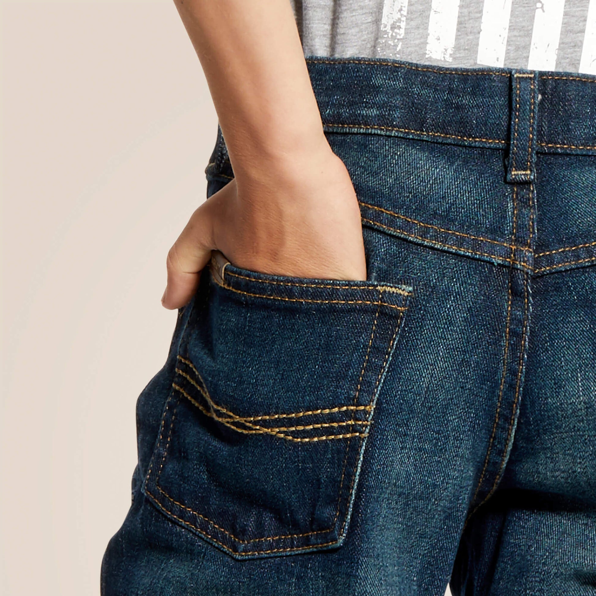 B5 Slim Stretch Legacy Stackable Straight Leg Jean Ariat Kids