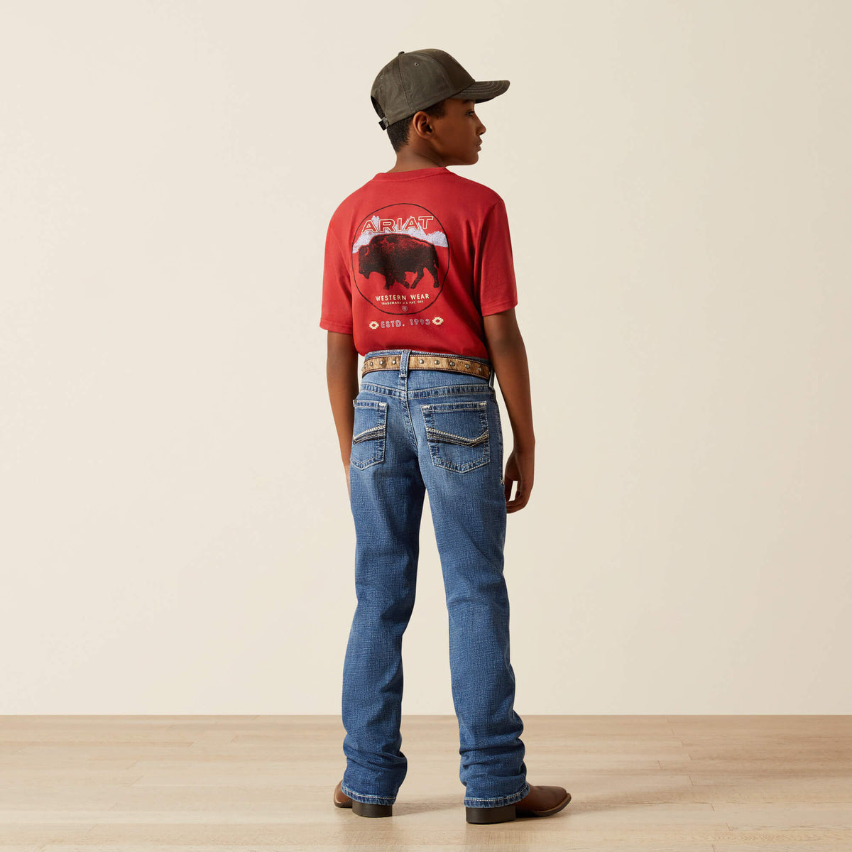 B4 Relaxed August Boot Cut Jean Ariat Kids|Sale