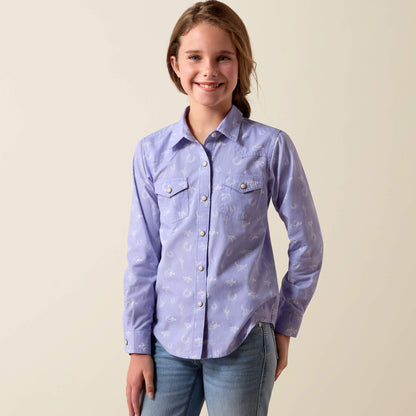 Western Motifs Shirt Ariat Kids|Sale