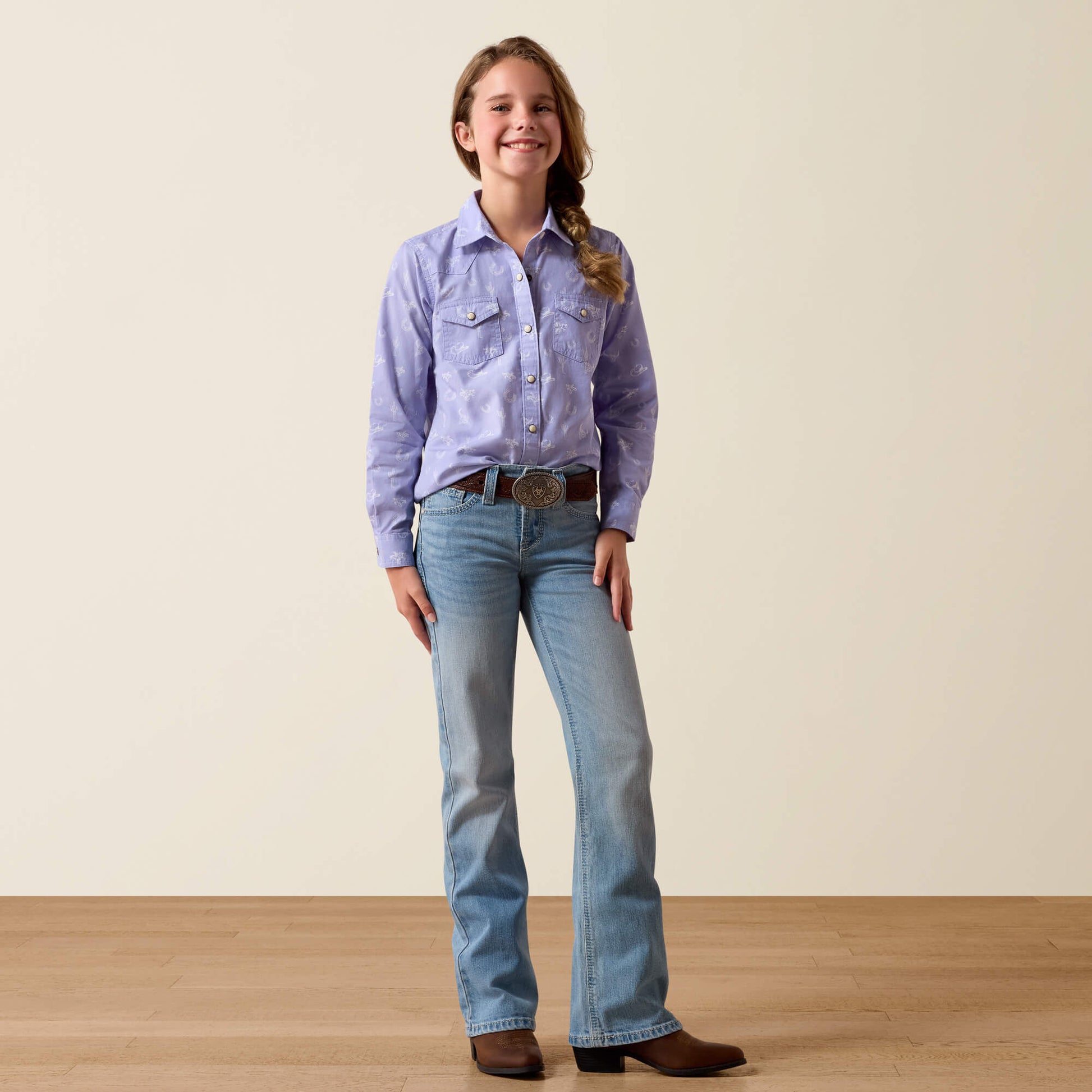 Western Motifs Shirt Ariat Kids|Sale