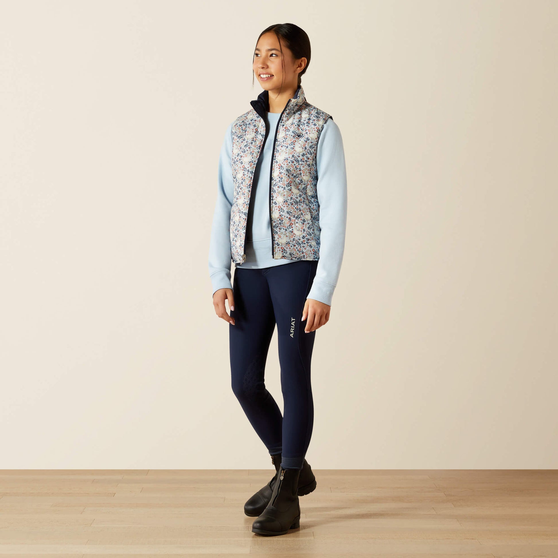 Bella Reversible Insulated Vest Ariat Kids|Sale
