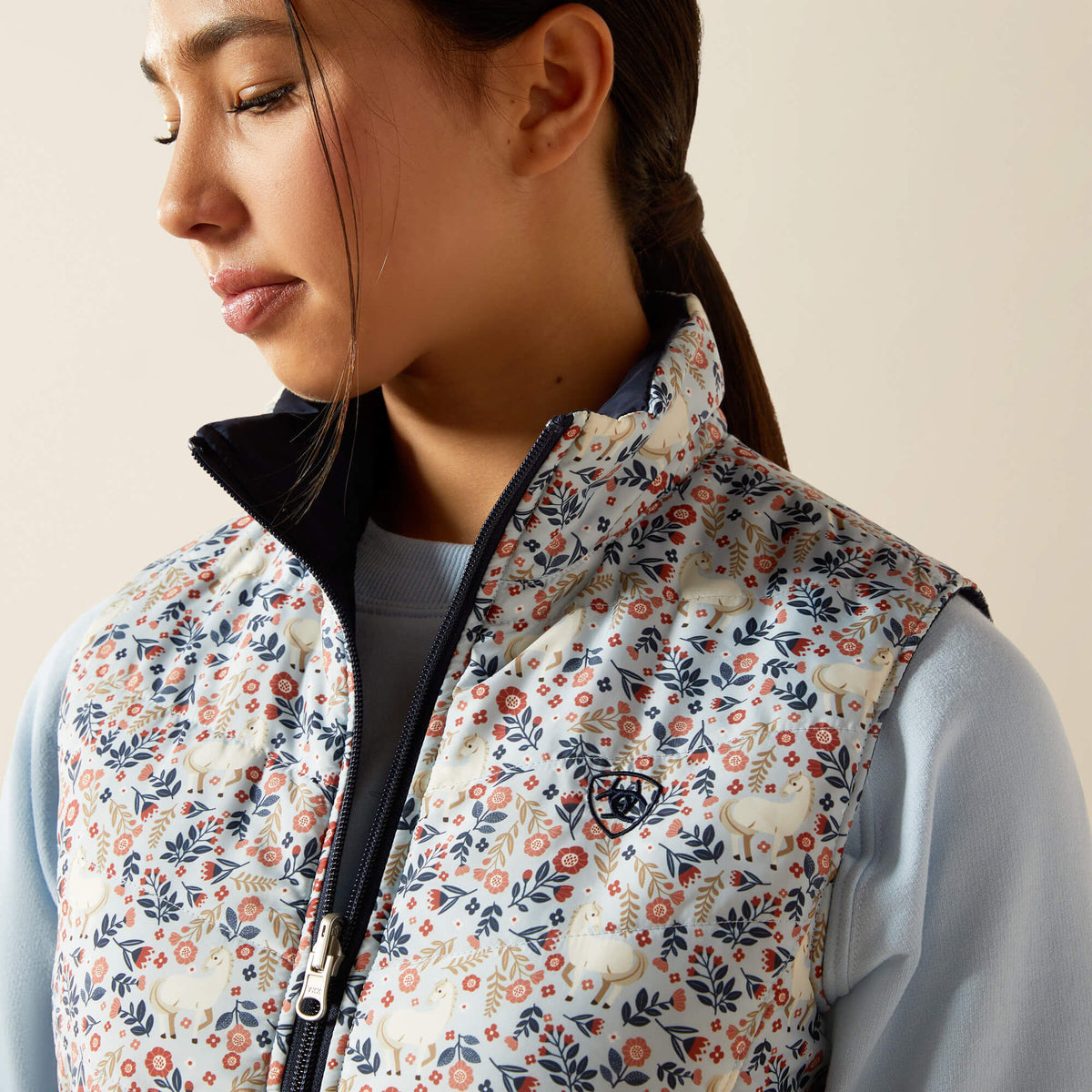 Bella Reversible Insulated Vest Ariat Kids|Sale