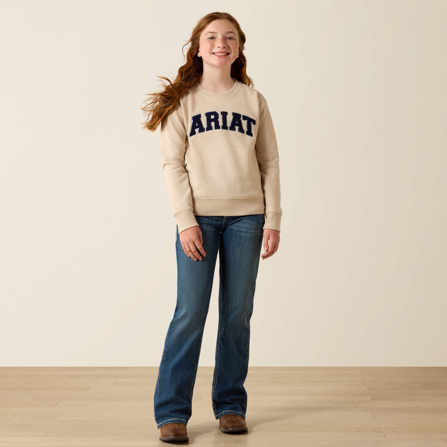 Logo Arch Sweatshirt Ariat Kids|Sale