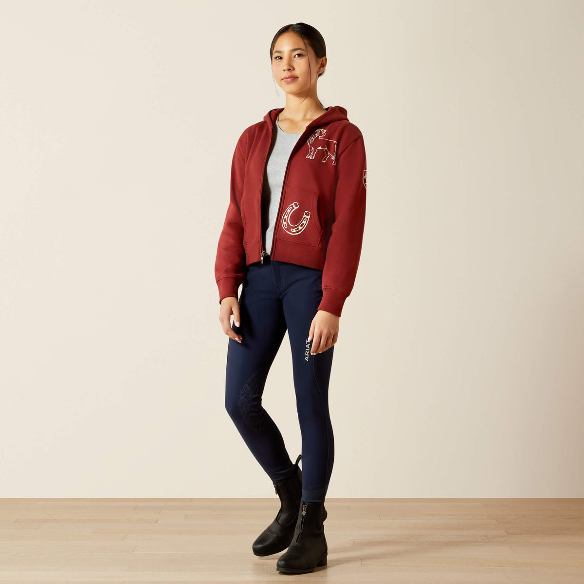 Spiffy Full Zip Sweatshirt Ariat Kids|Sale