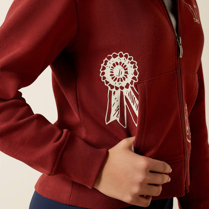 Spiffy Full Zip Sweatshirt Ariat Kids|Sale