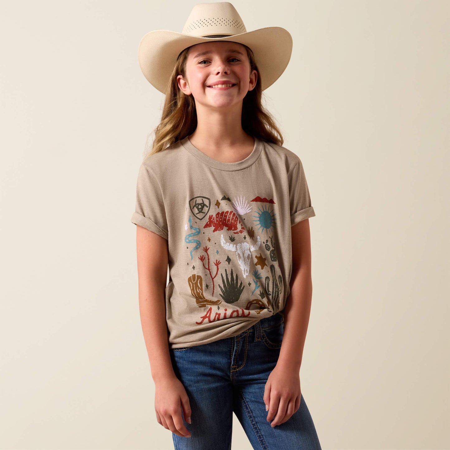 Ariat Western Collage T-Shirt Ariat Kids