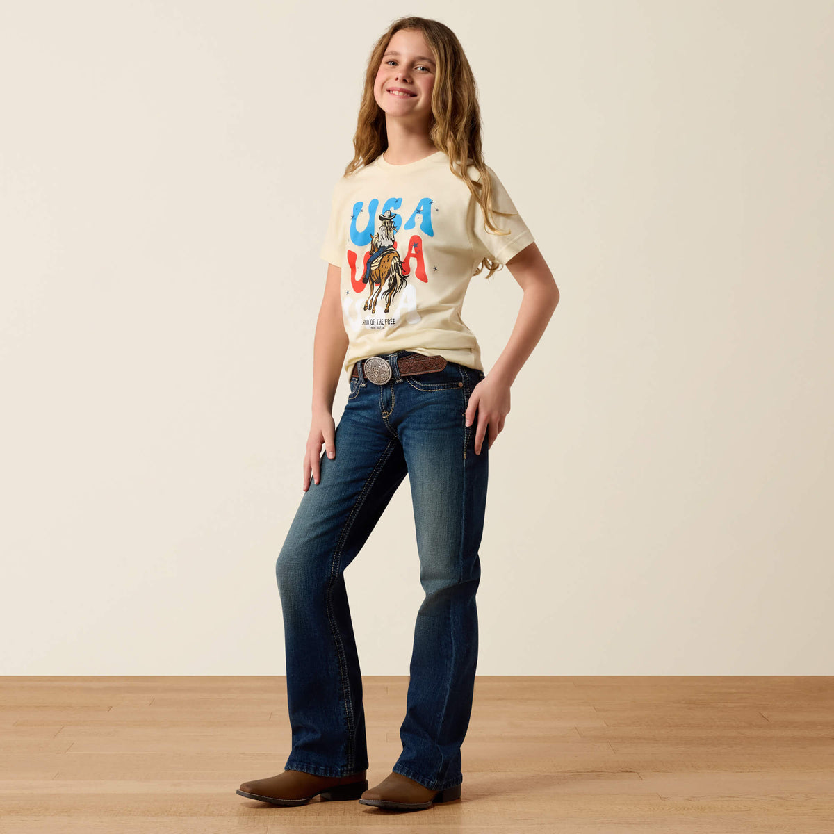 USA Cowgirl T-Shirt Ariat Kids