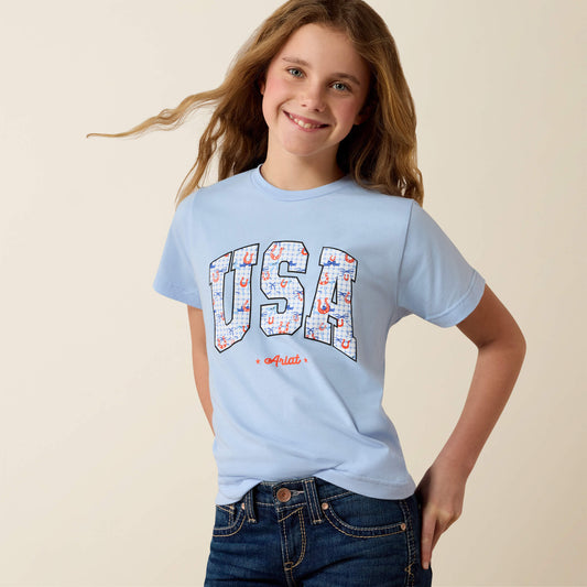 USA Horseshoe T-Shirt Ariat Kids