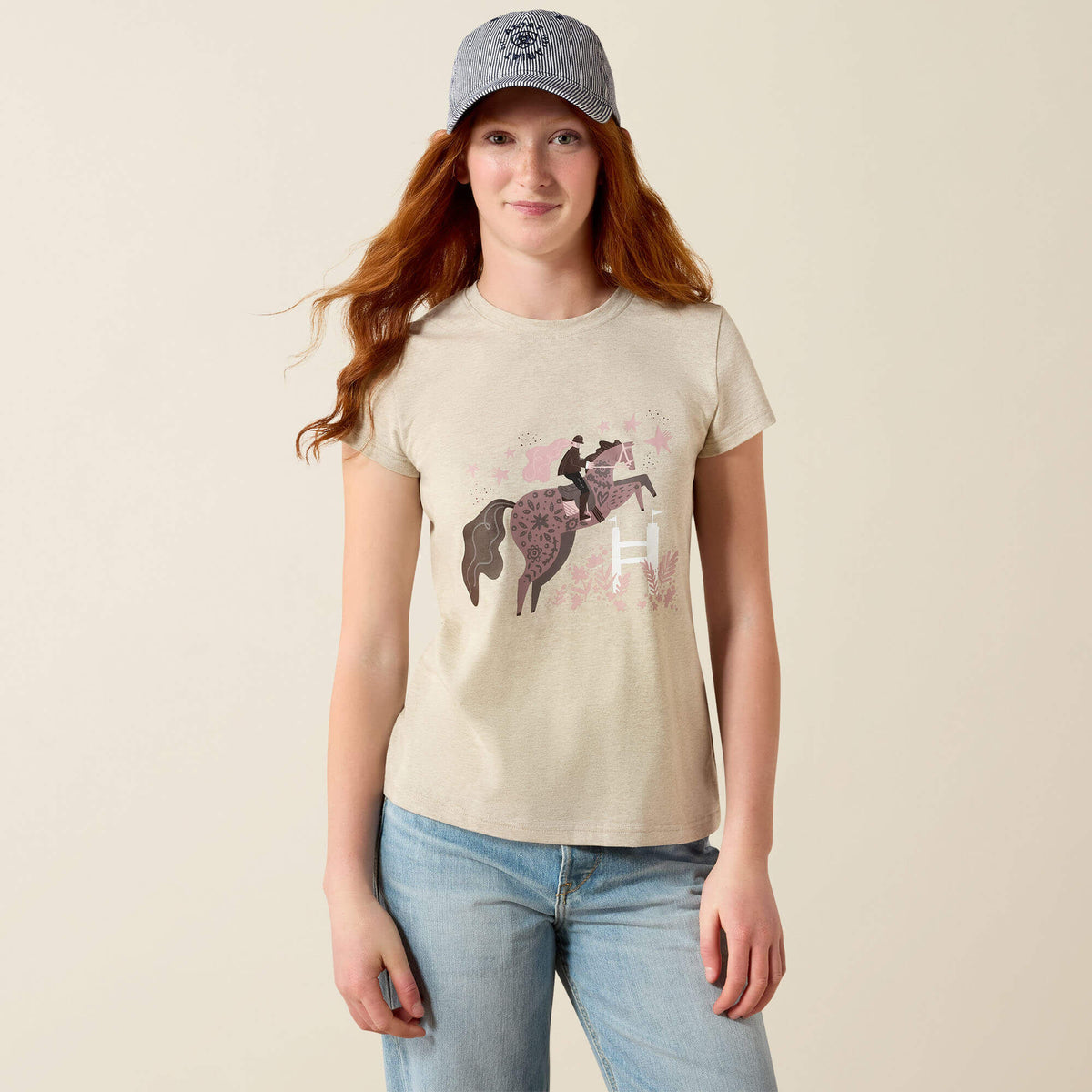 Floral Leap T-Shirt Ariat Kids|Sale