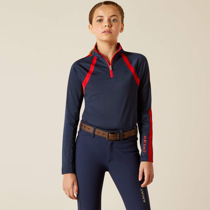 Sunstopper 3.0 1/4 Zip Baselayer Ariat Kids|Sale