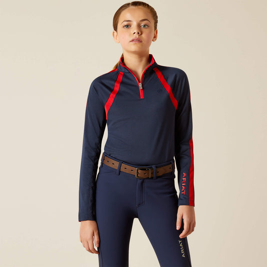 Sunstopper 3.0 1/4 Zip Baselayer Ariat Kids|Sale