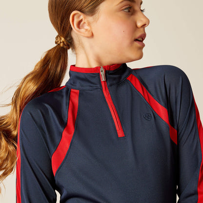 Sunstopper 3.0 1/4 Zip Baselayer Ariat Kids|Sale