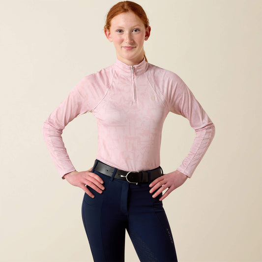 Sunstopper 3.0 1/4 Zip Baselayer Ariat Kids|Sale