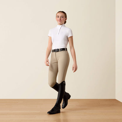 Tri Factor EQ Grip Knee Patch Breech Ariat Kids