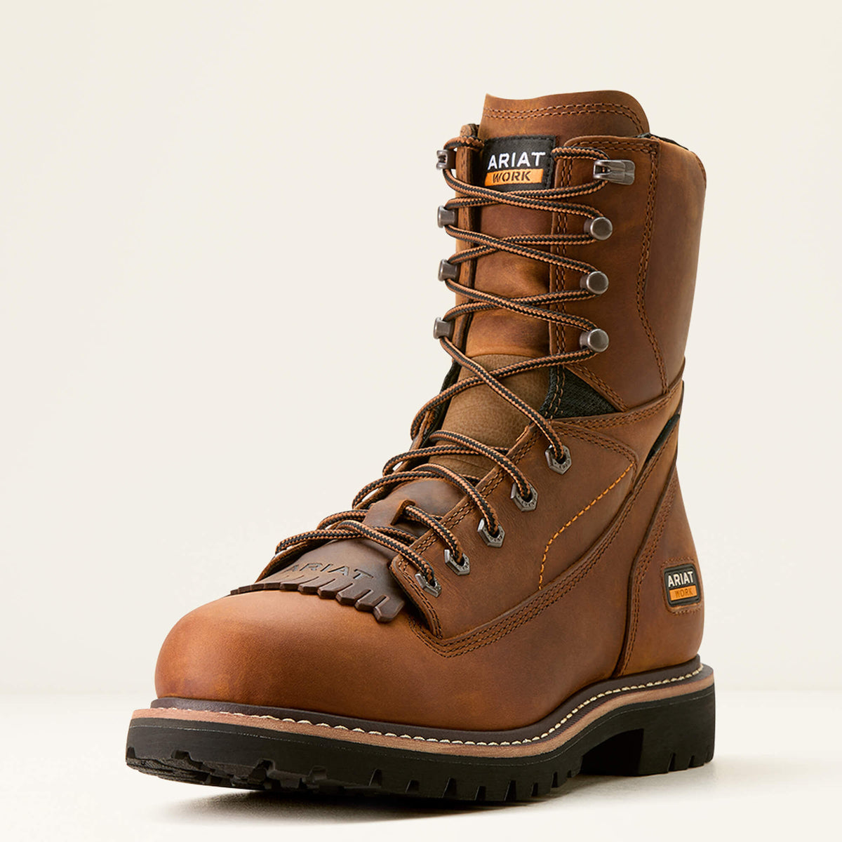 Longview Shock Shield 8" Waterproof Work Boot Ariat Work|Men