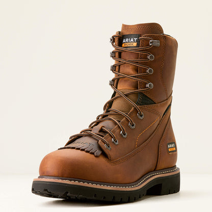 Longview Shock Shield 8" Waterproof Work Boot Ariat Work|Men