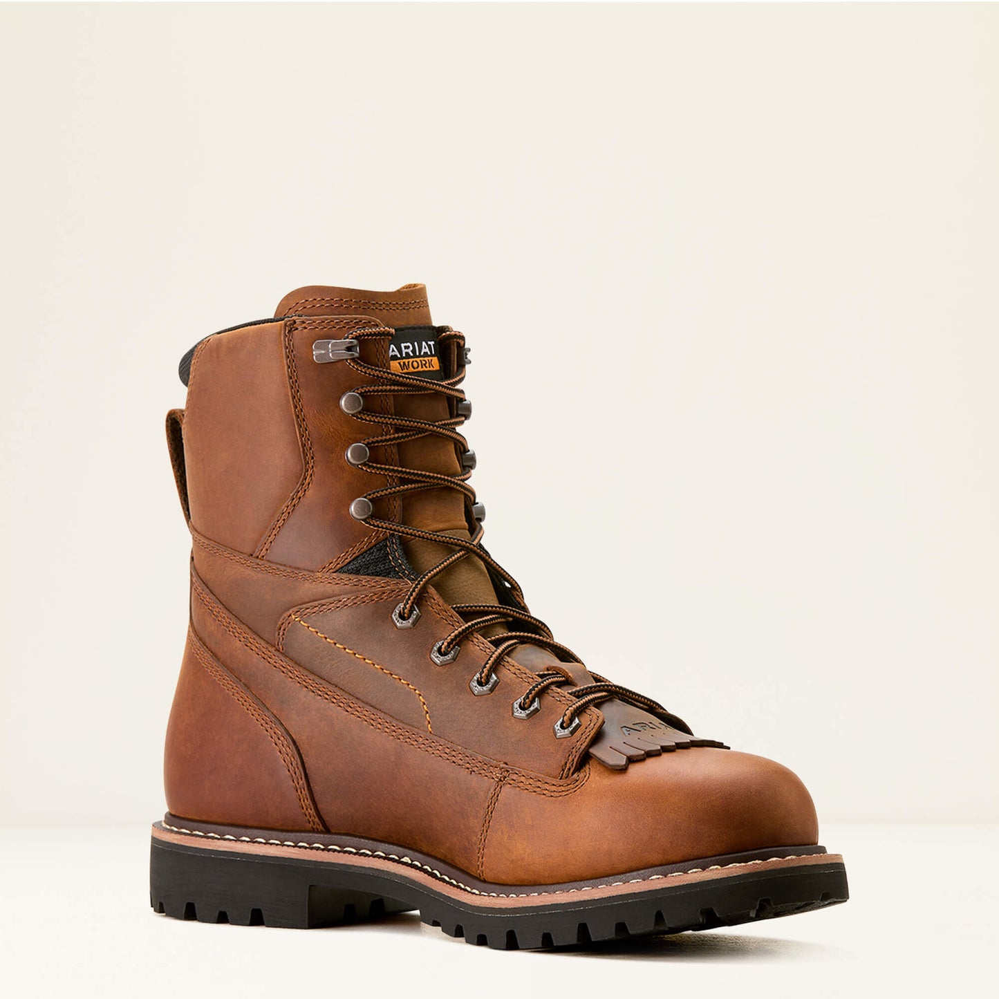 Longview Shock Shield 8" Waterproof Work Boot Ariat Work|Men