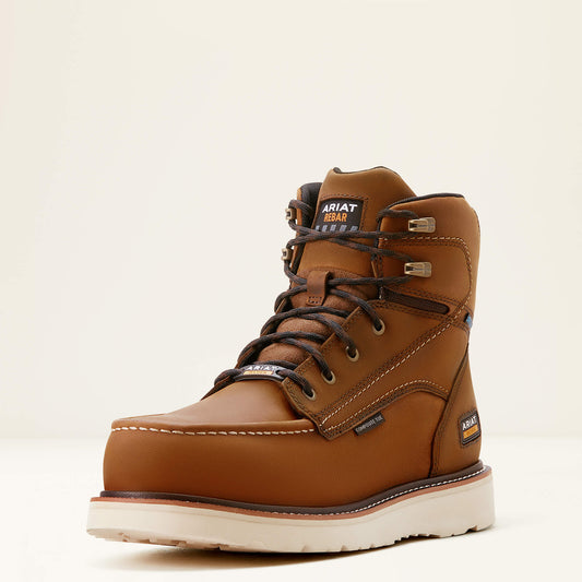 Rebar Wedge Moc Toe 6" Waterproof Composite Toe Work Boot Ariat Work|Men
