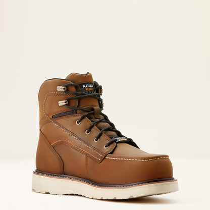 Rebar Wedge Moc Toe 6" Waterproof Composite Toe Work Boot Ariat Work|Men