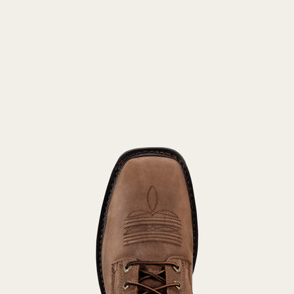 Cascade 8" Wide Square Toe Steel Toe Work Boot Ariat Work|Men