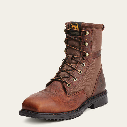 RigTek 8" Wide Square Toe Composite Toe Work Boot Ariat Work|Men