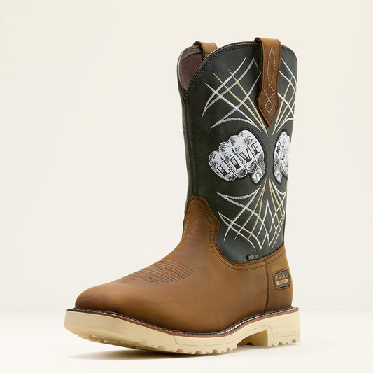 Activator Live Free Wide Square Toe Steel Toe Work Boot Ariat Work
