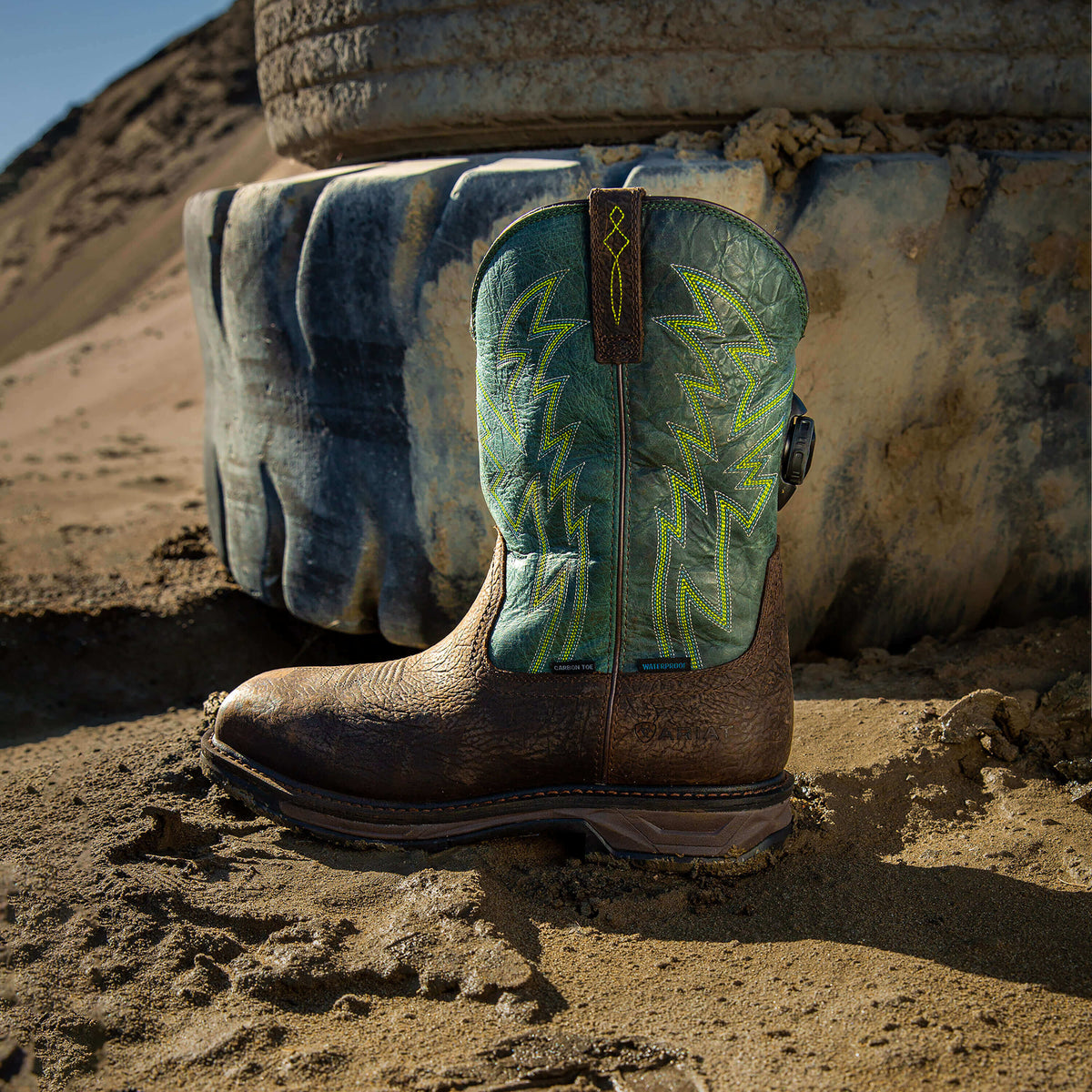WorkHog XT BOA Waterproof Carbon Toe Work Boot Ariat Work|Men