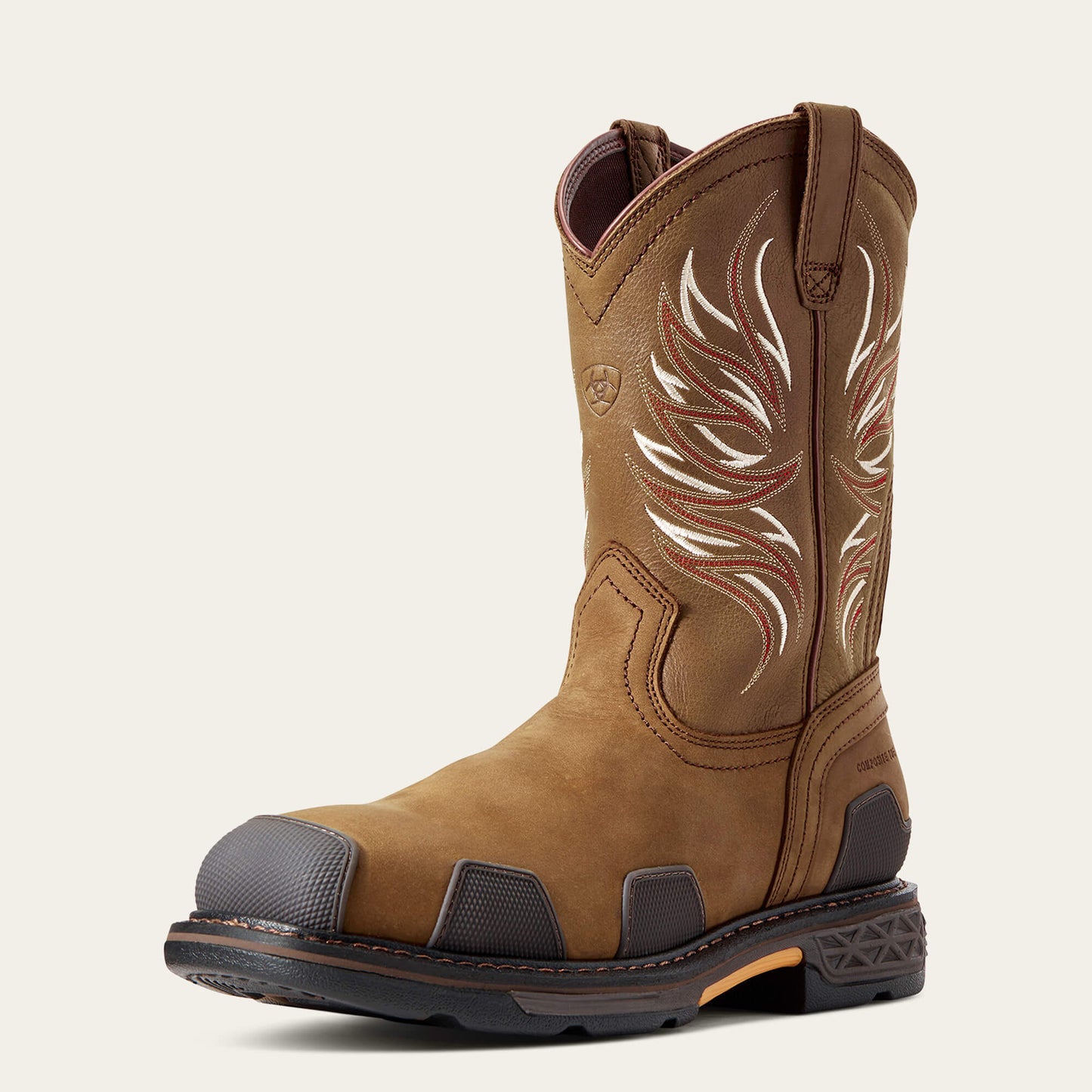 OverDrive Wide Square Toe Composite Toe Work Boot Ariat Work