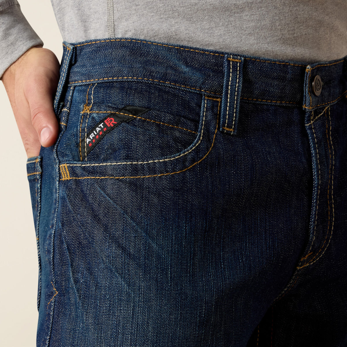 FR M3 Loose Basic Stackable Straight Leg Jean Ariat Work|Men