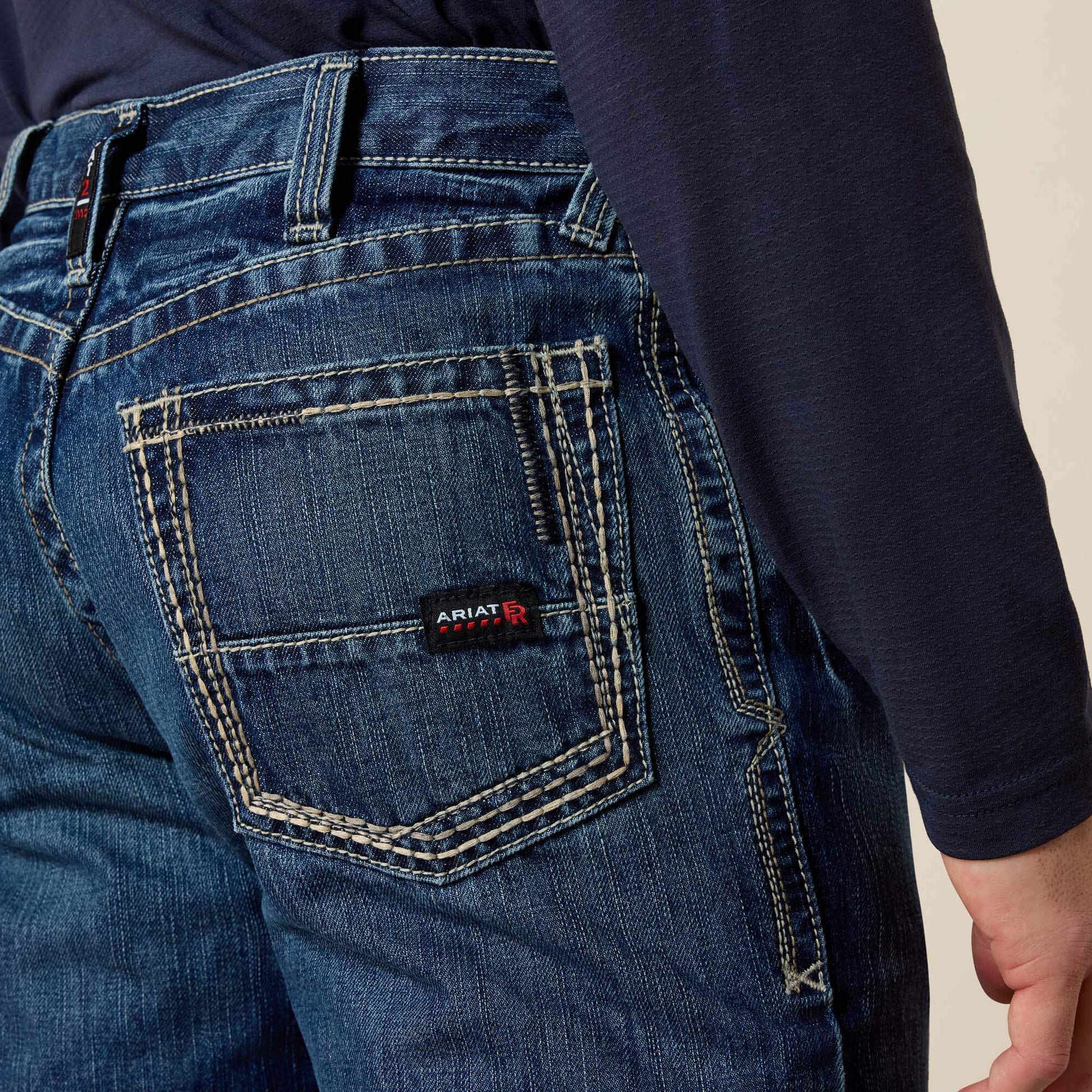 FR M4 Relaxed Boundary Boot Cut Jean Ariat Work|Men