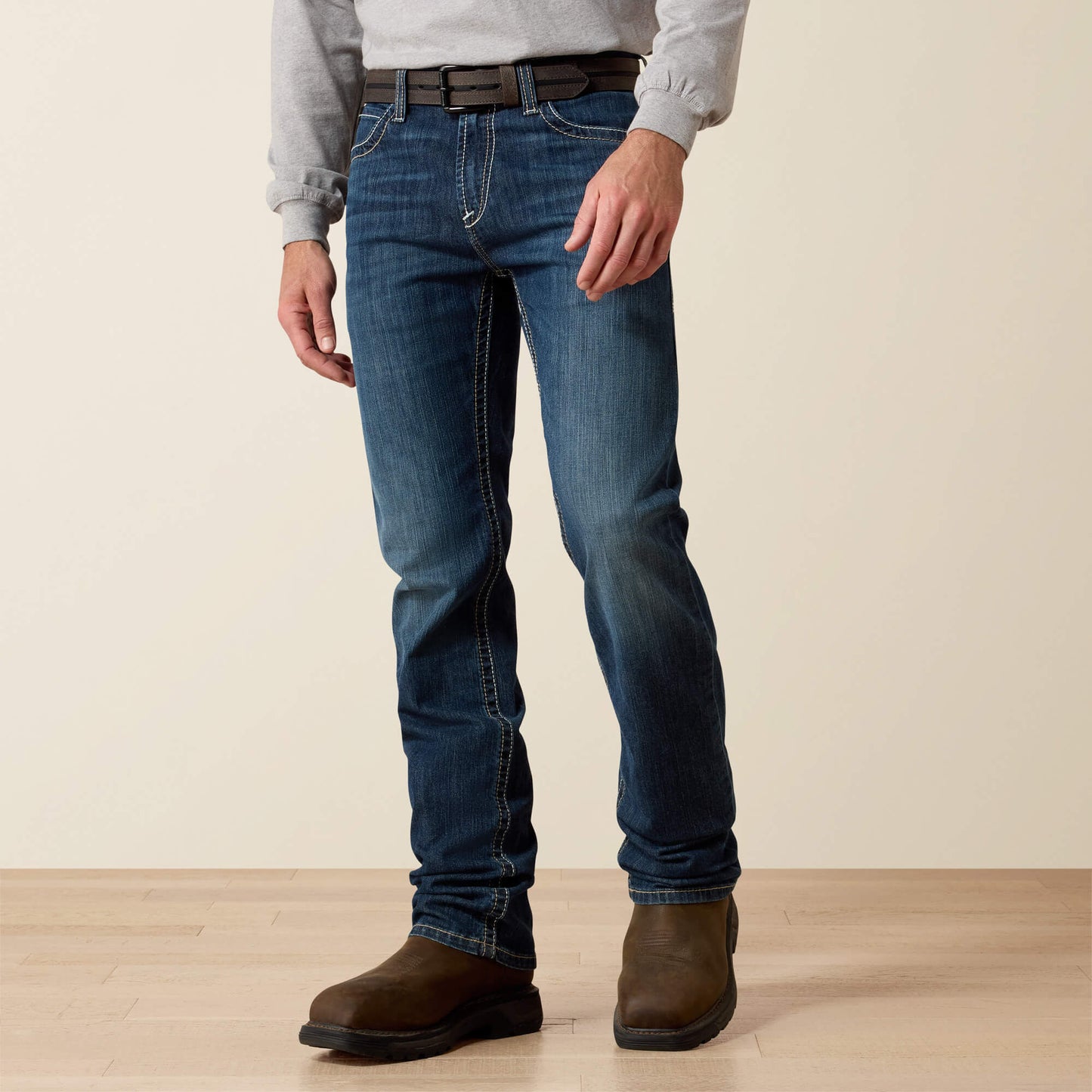 FR M7 Slim Stretch DuraLight Shoreway Straight Leg Jean Ariat Work|Men