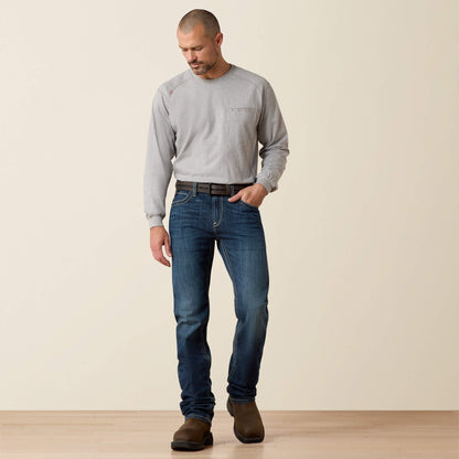 FR M7 Slim Stretch DuraLight Shoreway Straight Leg Jean Ariat Work|Men