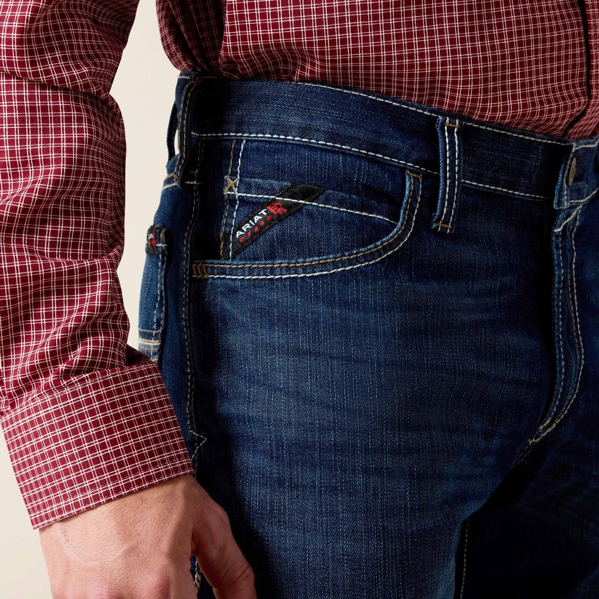 FR M4 Relaxed DuraStretch Lineup Straight Leg Jean Ariat Work|Men