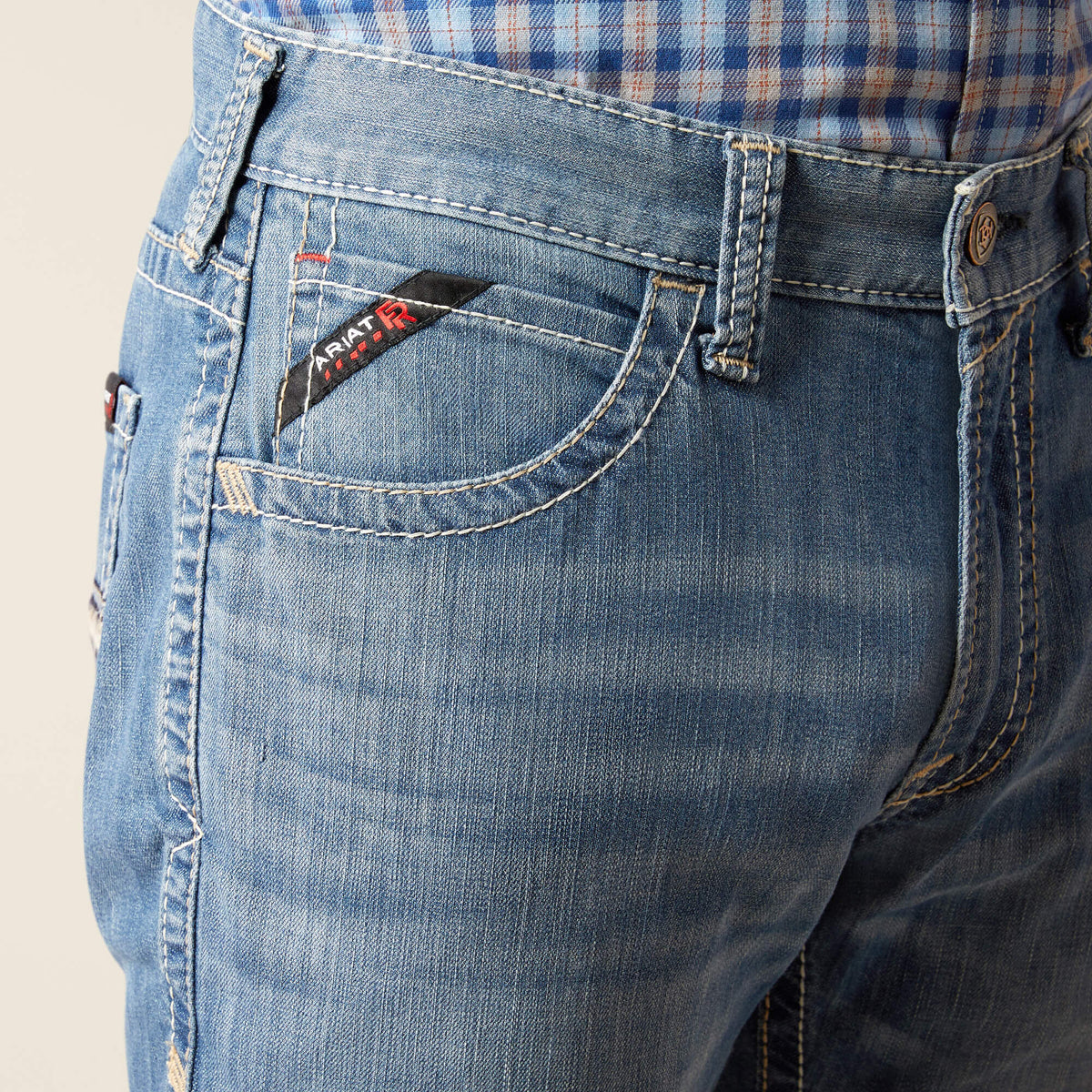 FR M5 Straight DuraStretch DuraLight Owens Straight Jean Ariat Work|Men