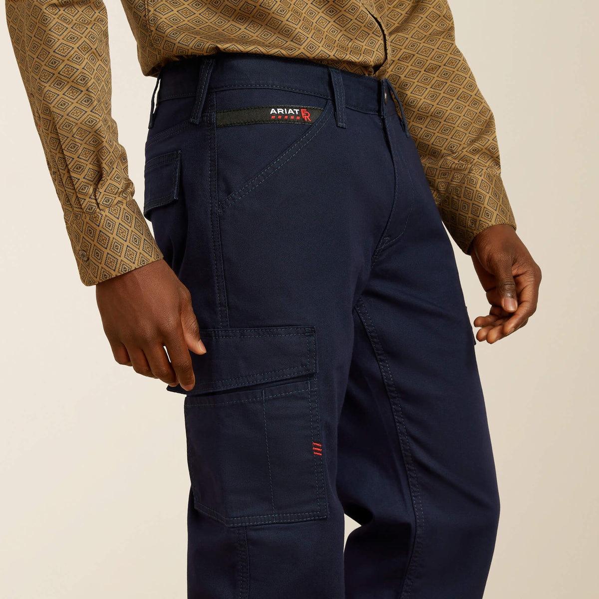 FR M4 Relaxed Lightweight Cargo DuraStretch Straight Leg Pants Ariat Work|Men