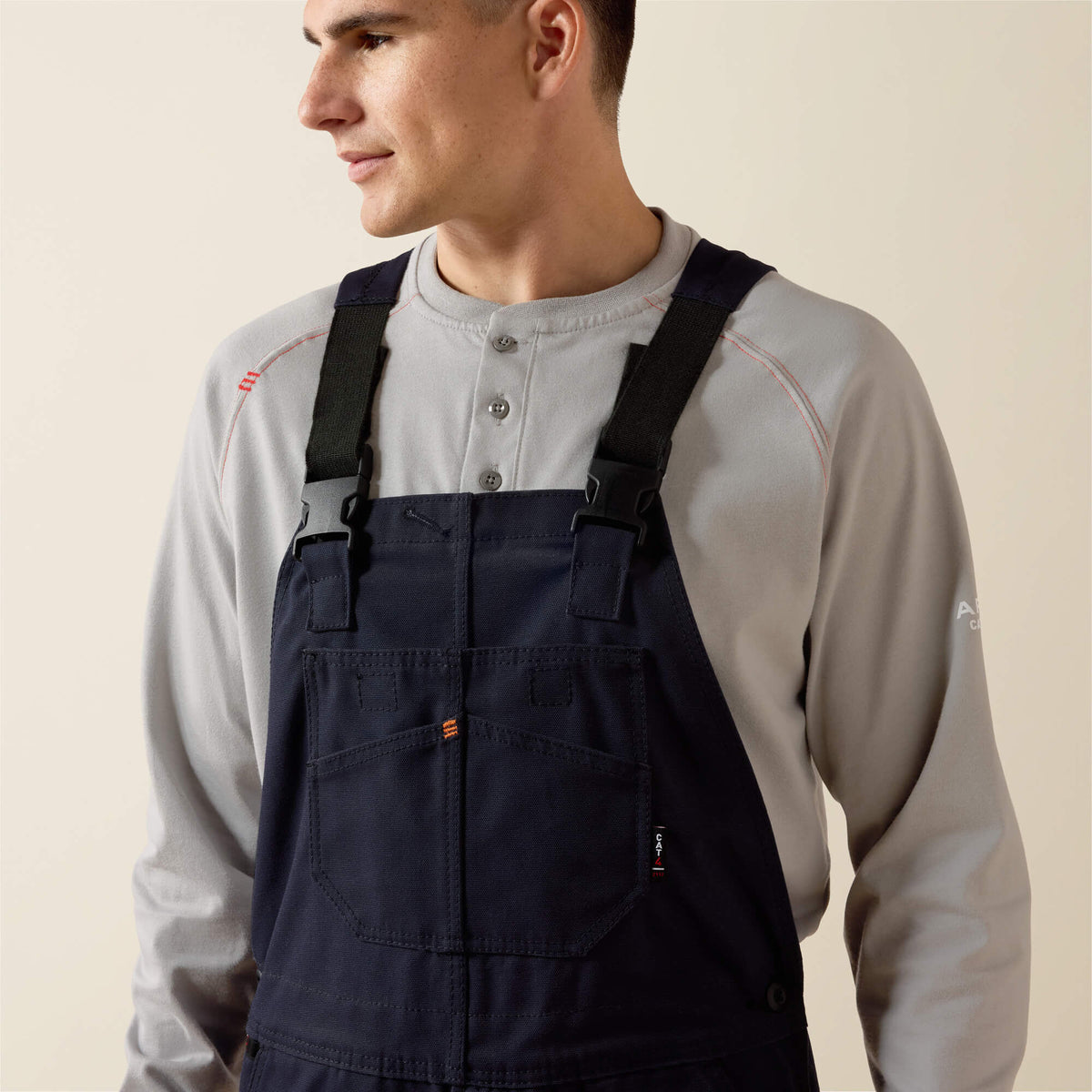 FR Canvas Unlined Bib Ariat Work|Men
