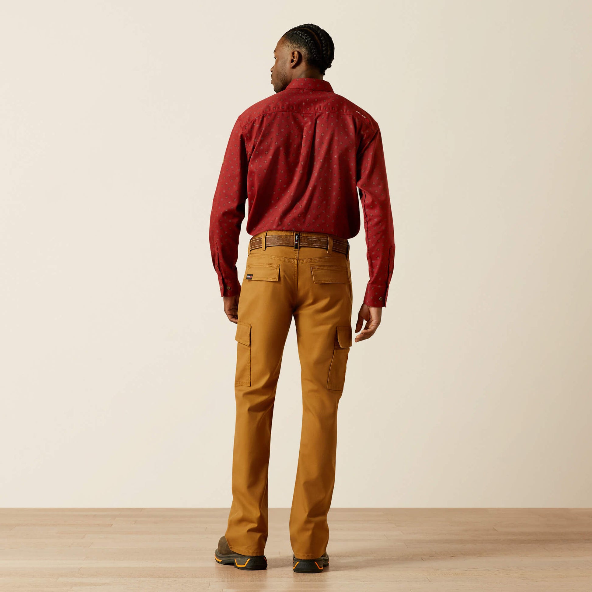 FR M4 Relaxed Lightweight Cargo DuraStretch Straight Leg Pants Ariat Work|Men
