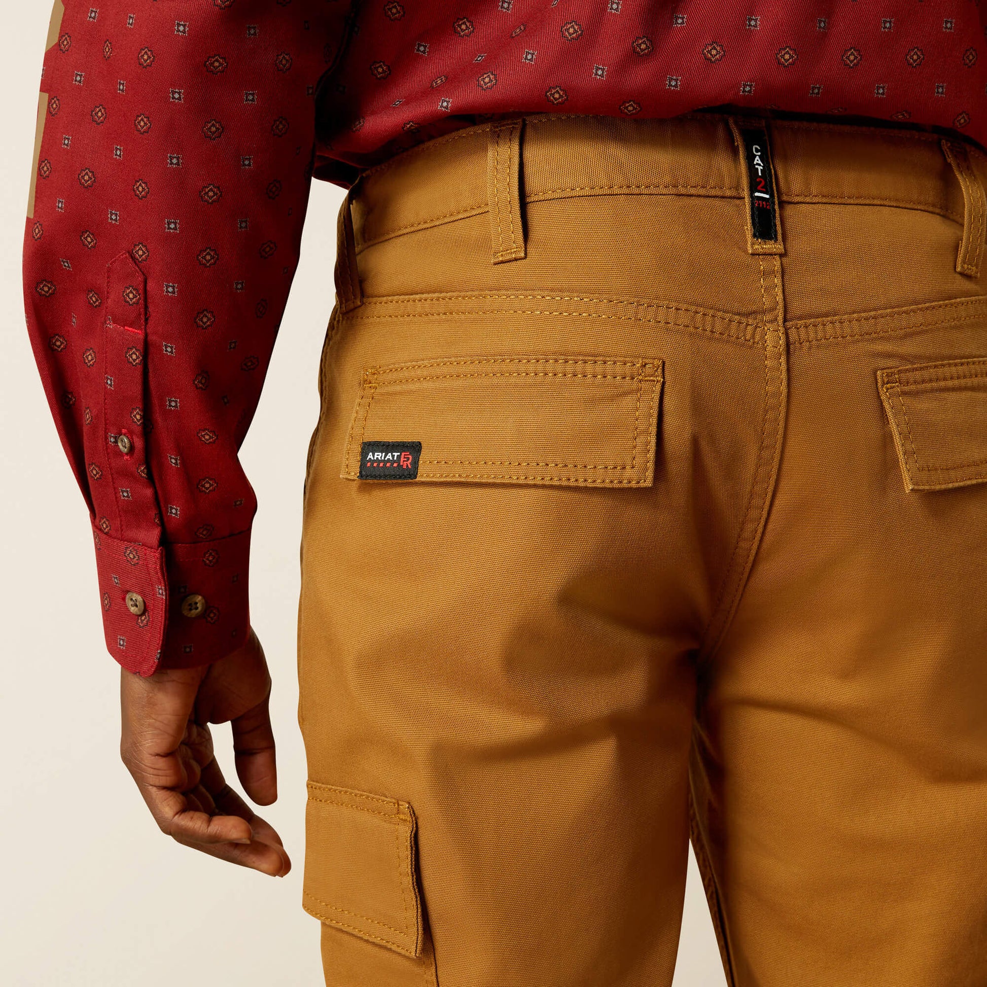 FR M4 Relaxed Lightweight Cargo DuraStretch Straight Leg Pants Ariat Work|Men