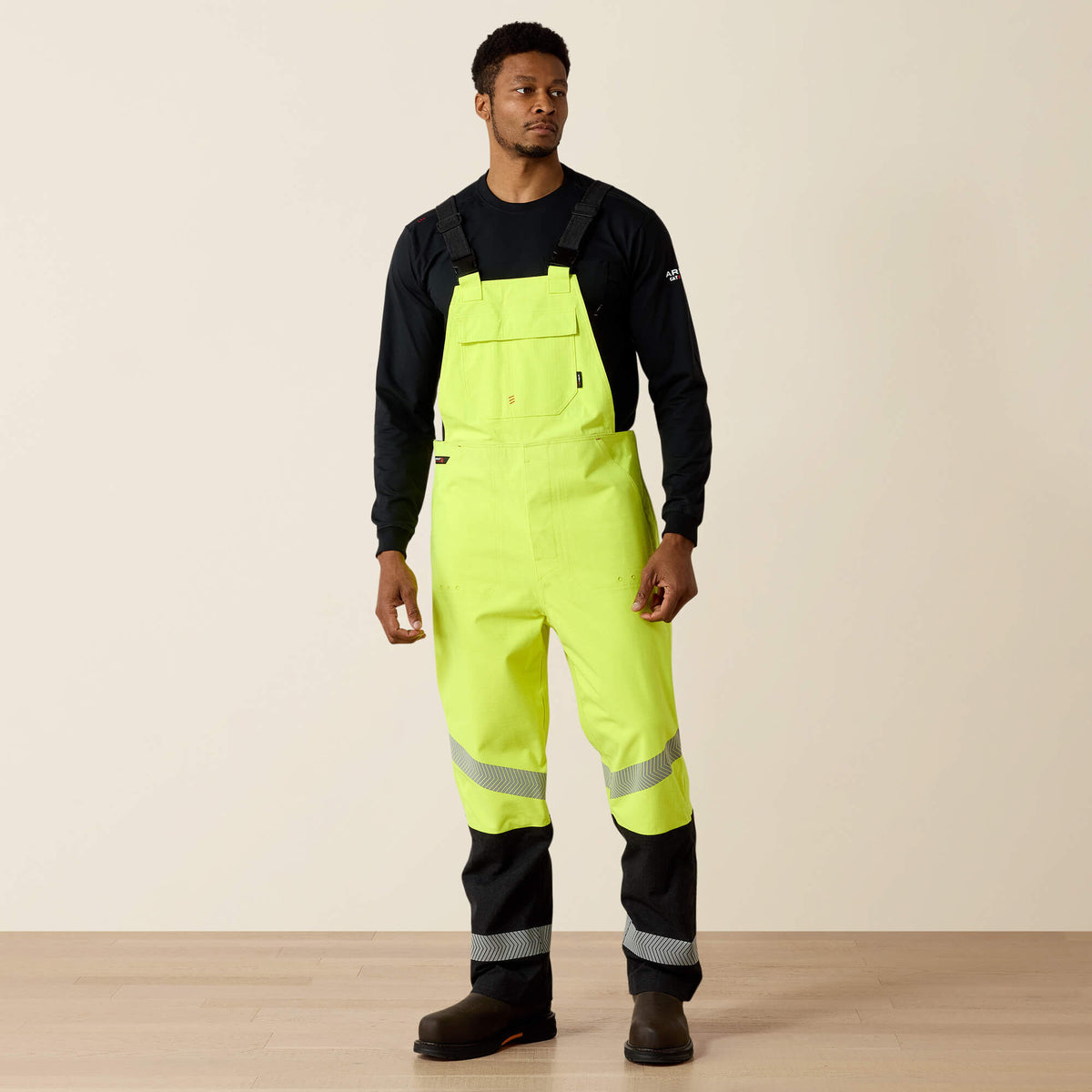 FR Hi-Vis Waterproof Bib Ariat Work
