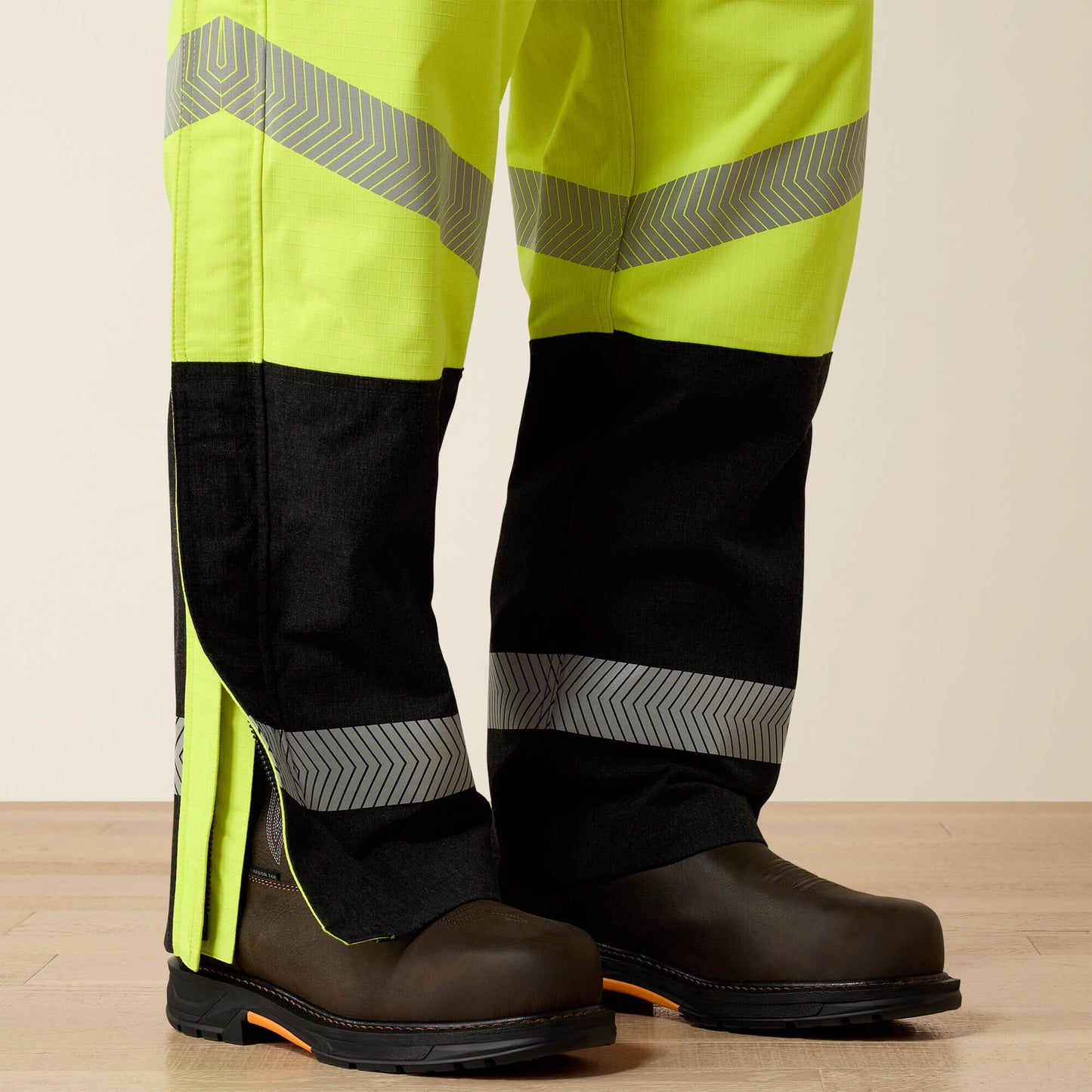 FR Hi-Vis Waterproof Bib Ariat Work