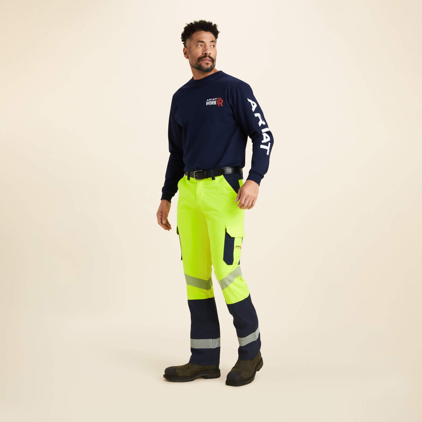 FR M7 Slim Hi-Vis Duralight Twill DuraStretch Straight Leg Pants Ariat Work|Sale